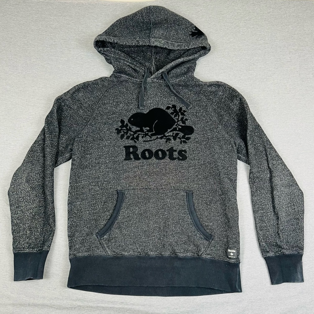 Roots Men's Charcoal Hoodie